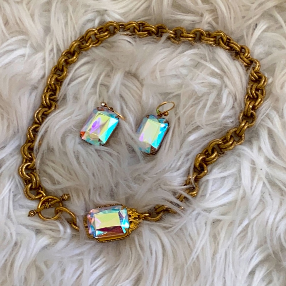 John Wind Necklace and Earring Set